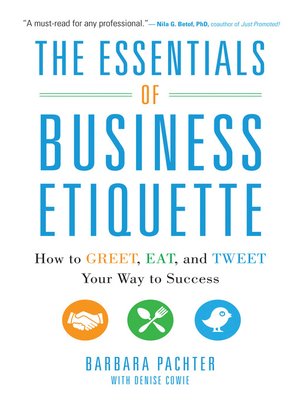 The Essentials of Business Etiquette - ebook